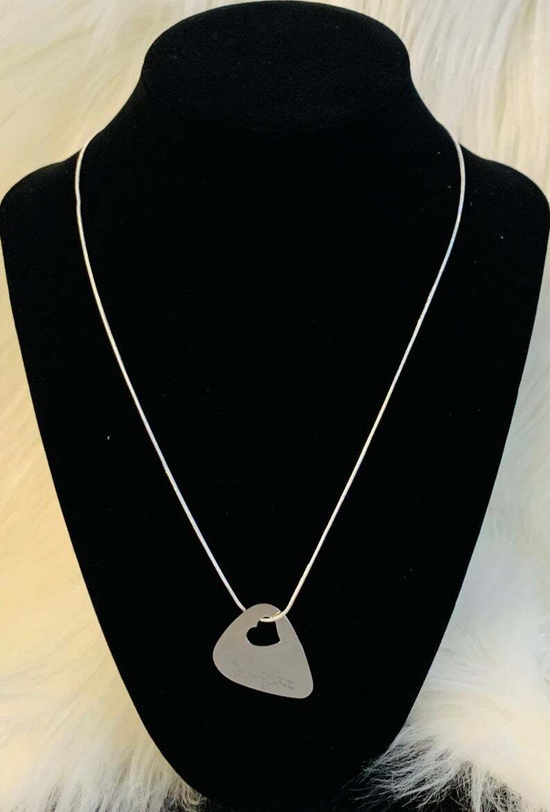 Swiftie Engraved Guitar Pick Necklace
