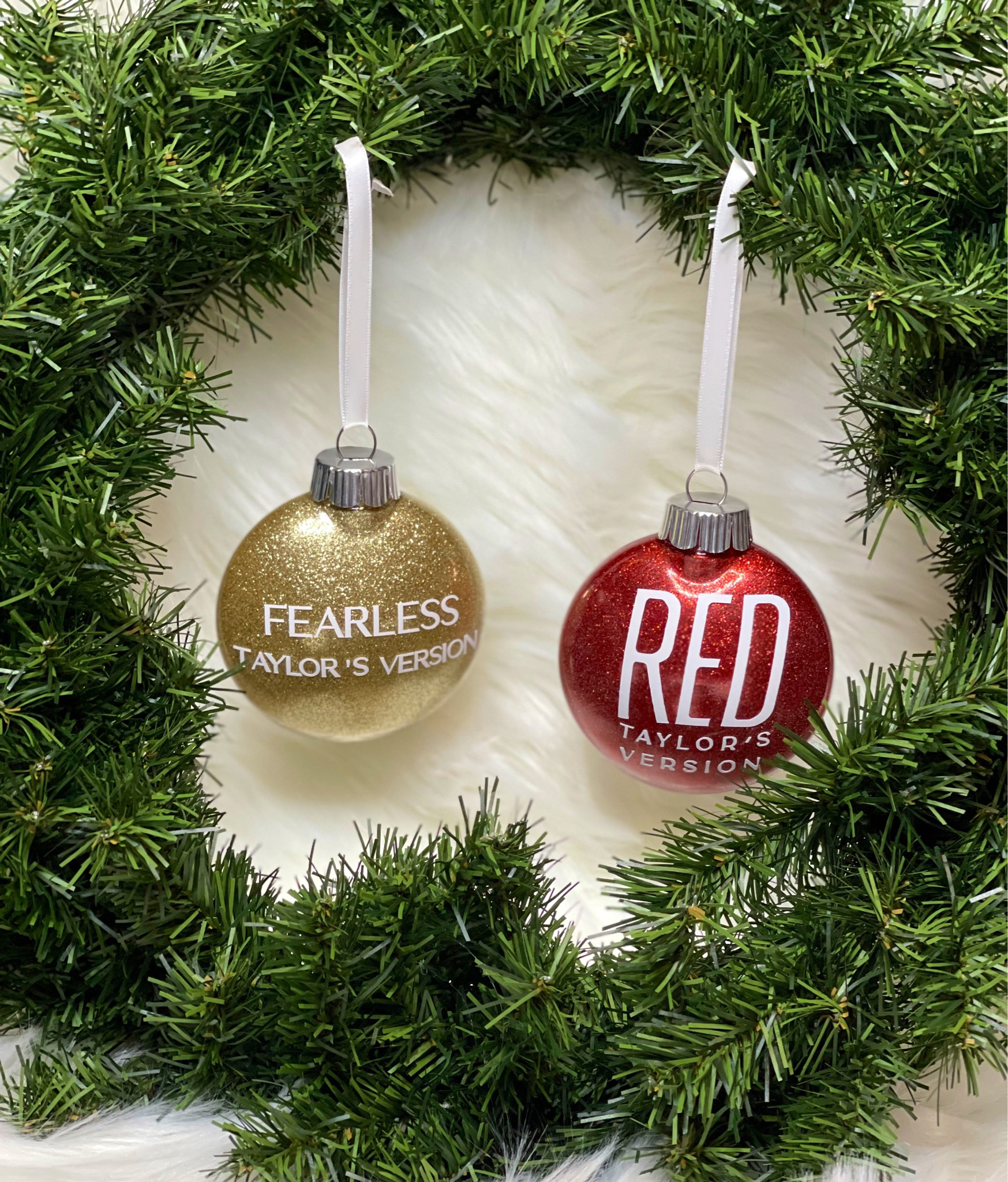 Taylor’s Version Ornament Duo