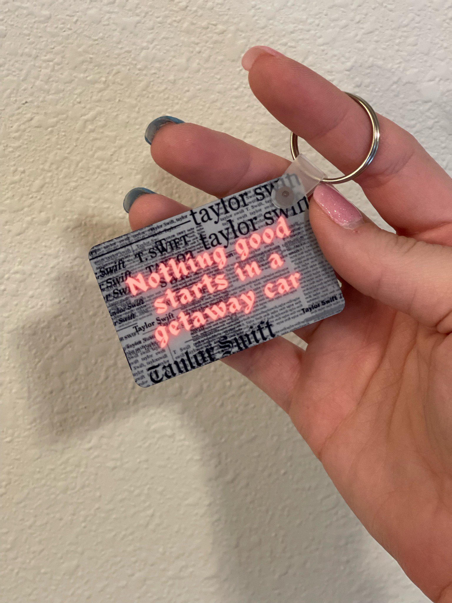 Getaway Car Keychain