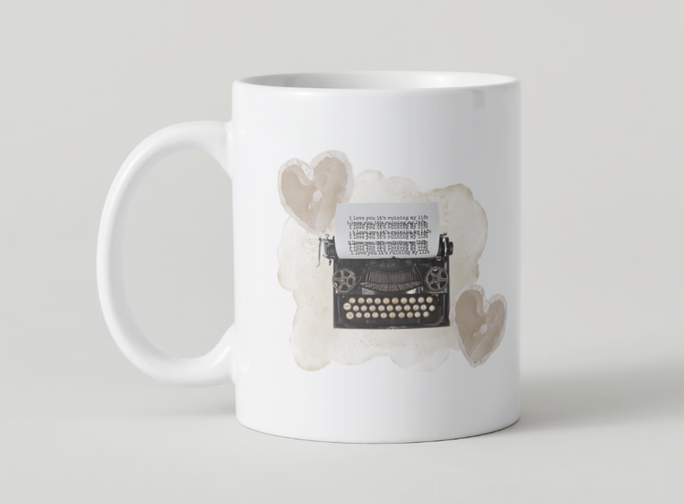 The Tortured Poets Department Fortnight - Inspired "I love you, it's ruining my life" Mug
