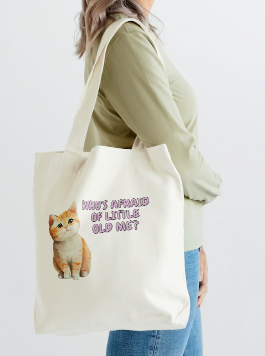 Who's Afraid of Little Old Me? Inspired Tote Bag The Tortured Poets Department