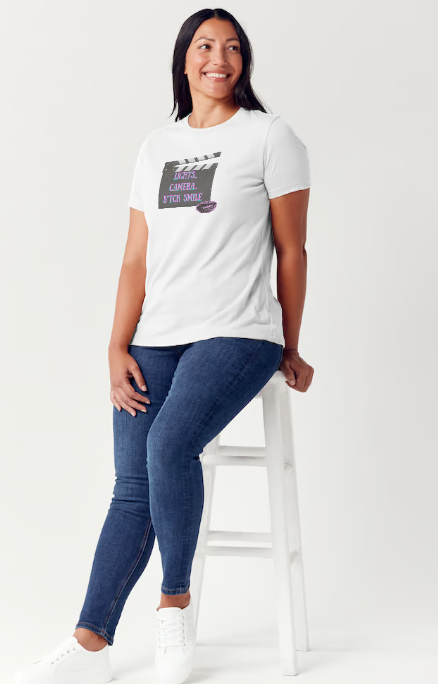 The Tortured Poets Department I Can Do It With a Broken Heart "Lights... Camera... B*tch Smile" Shirt