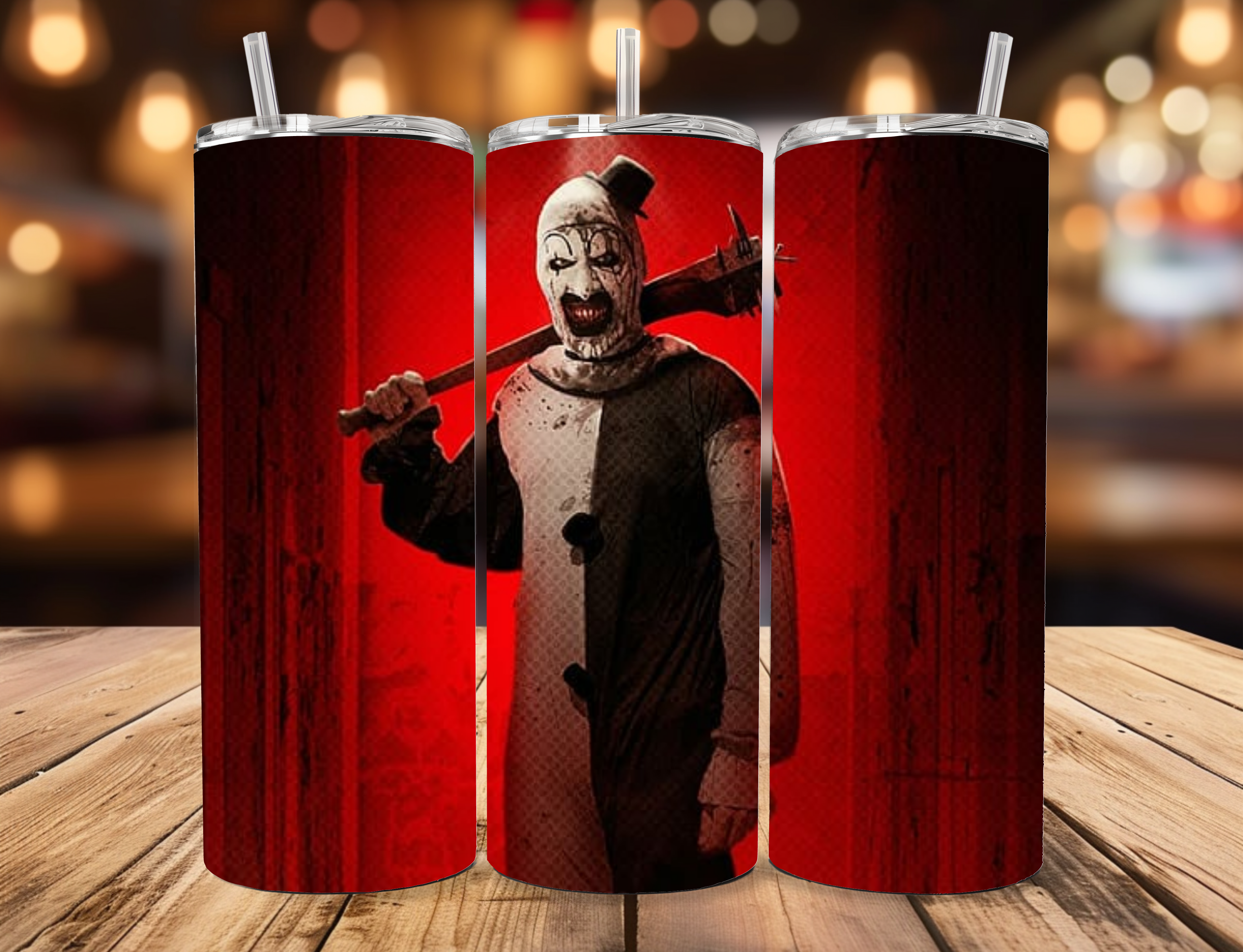 Red Art - Terrifier Inspired - 20oz Tumbler