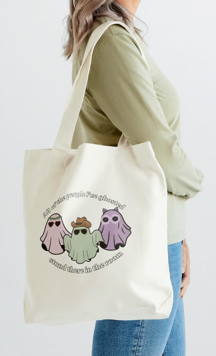 Ghosted Anti-Hero Tote Bag