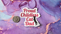 Childless Cat Dad Sticker