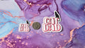 Cat Dad Sticker