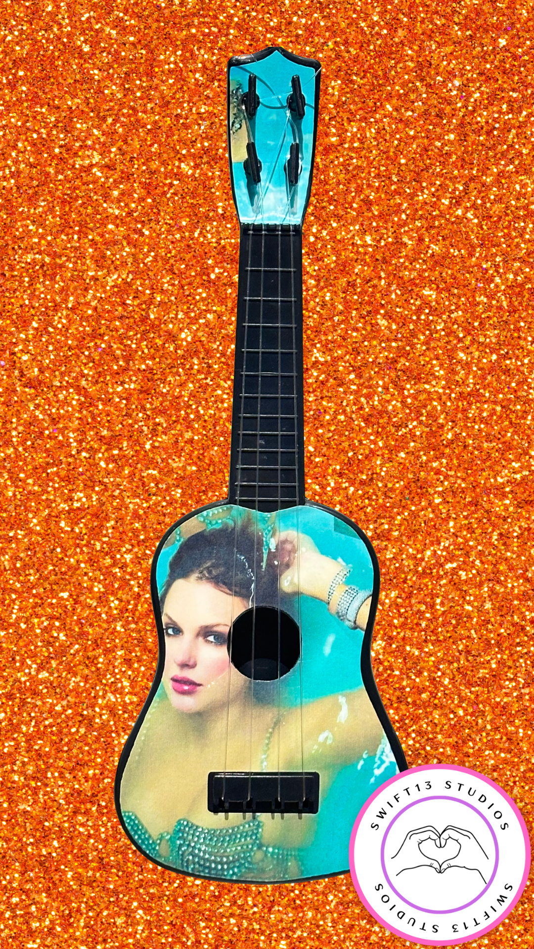 The Life Of A Showgirl Mini Guitar